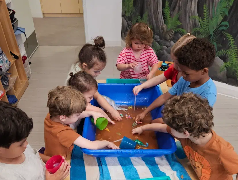 Sensory Art Opportunities at Bubbles Academy